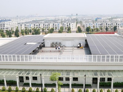 Tính đến cuối năm 2021, cả nước mới có khoảng 200 tòa nhà xanh. Ảnh: Thành Nguyễn