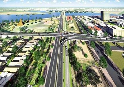 Ban quản lý KKT tỉnh Phú Yên cho biết đang triển khai thực hiện 9 dự án đầu tư công với tổng mức đầu tư là 4.017 tỷ đồng..., Trong ảnh là phối cảnh về hạ tầng của KKT Nam Phú Yên sau khi được đầu tư, hoàn thiện