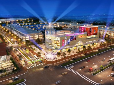 Khi hình thành, phân khu Glorious sẽ tạo nên một “thủ phủ” giao thương, du lịch đắt giá trên cung đường ĐT.741