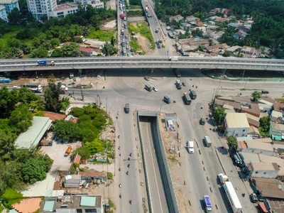 Dự án xây dựng nút giao thông Mỹ Thủy (TP. Thủ Đức) được tăng vốn đầu tư từ hơn 1.998 tỷ đồng lên hơn 3.600 tỷ đồng