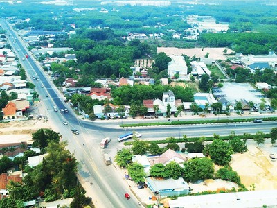 Đường Vành đai 3 đoạn đi qua Bình Dương. Ảnh: Lê Toàn