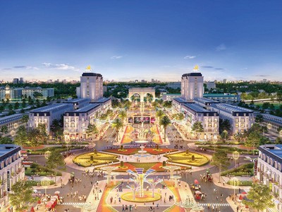 Dự án HP Intermix Bắc Giang có vị trí đắc địa tại trung tâm phố đi bộ TP. Bắc Giang. 