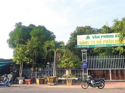 Khu “đất vàng” trên đường Trần Phú (TP. Nha Trang, tỉnh Khánh Hòa) bị sử dụng vào việc liên kết kinh doanh không đúng thẩm quyền. Ảnh: P.V