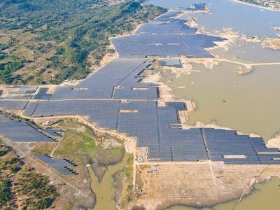 Dự án điện mặt trời Thiên Tân 1.2 (Ảnh PECC2)