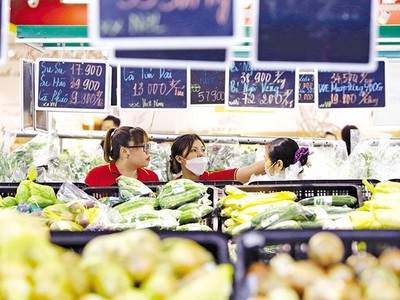 Thời gian tới, cần tập trung điều tiết các loại hàng hóa có tác động mạnh đến CPI. Ảnh: Đức Thanh