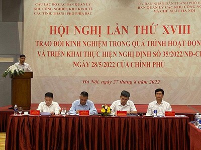 Hội nghị sinh hoạt trao đổi kinh nghiệm trong quá trình hoạt động và triển khai thực hiện Nghị định số 35/2022/NĐ-CP.
