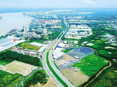 Khu công nghiệp Hiệp Phước trong tương lai sẽ là một phần của khu kinh tế phía Nam TP.HCM. Ảnh: Lê Toàn