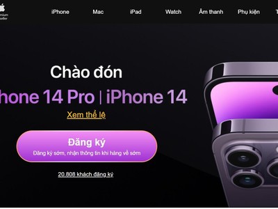 Trung bình cứ mỗi giây có một người đăng ký mua iPhone 14 tại TopZone
