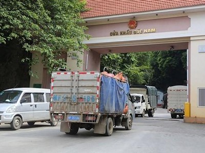 Khôi phục thông quan tại cặp cửa khẩu Cốc Nam - Lũng Nghịu (Lạng Sơn)
