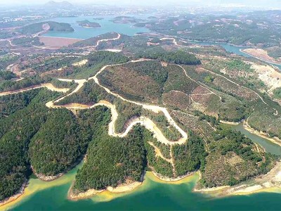 Khu vực Dự án Khu đô thị thương mại, du lịch, nghỉ dưỡng sinh thái Đại Ninh.