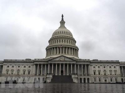 Tòa nhà Quốc hội Mỹ tại Washington, DC. (Ảnh: AFP/TTXVN)