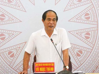 Ông Võ Ngọc Thành đã gửi đơn xin nghỉ dài ngày để đi chữa bệnh.