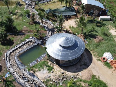 Một điểm xây dựng trái phép ở xã An Phú, TP.Tuy Hòa, Phú Yên. Ảnh: Tr. Trung