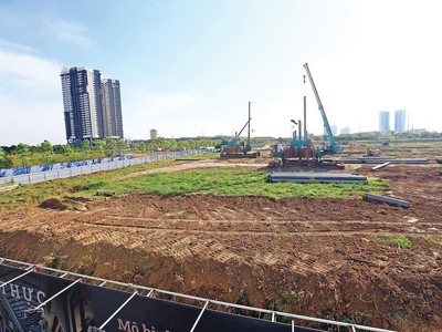 Thời gian tới, các đại dự án sẽ tiếp tục cung cấp nguồn cung mới cho thị trường Hà Nội. Trong ảnh: Dự án Park City Hà Nội 