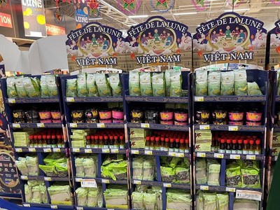 Gạo Việt Nam tại hệ thống bán lẻ của Pháp.