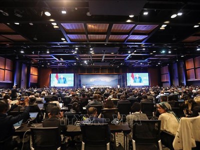 Toàn cảnh Hội nghị lần thứ 27 Các bên tham gia Công ước khung của Liên hợp quốc về biến đổi khí hậu (COP27) tại Sharm el-Sheikh, Ai Cập, ngày 6/11/2022. Ảnh: THX/TTXVN