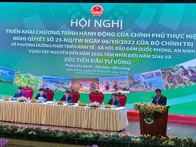 Bộ trưởng Nguyễn Chí Dũng chính thức công bố Chương trình hành động của Chính phủ thực hiện Nghị quyết 23-NQ/TW