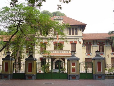 Trụ sở Bộ Tư pháp.