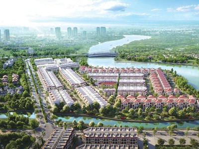 Các dự án Senturia nổi bật với địa thế tiếp giáp sông rạch tự nhiên cùng kiến trúc Địa Trung Hải phóng khoáng