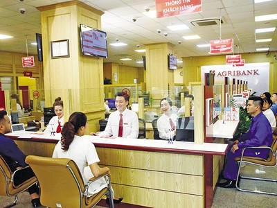 Việc nới room sẽ ưu tiên cho các ngân hàng có cơ cấu tín dụng lành mạnh, như Agribank, MB... Ảnh: Đức Thanh