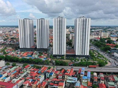 Toàn cảnh Khu chung cư HH3-HH4 Đồng Quốc Bình