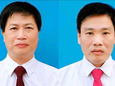 Ông Phạm Đức Cường (trái) và ông Phạm Hồng Ánh bị kỷ luật khai trừ khỏi Đảng.