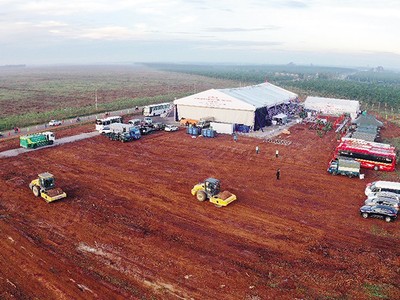 Do những vướng mắc về thủ tục, cơ chế, Dự án Cảng hàng không quốc tế Long Thành (giai đoạn I) mới giải ngân được 35,3% kế hoạch của năm 2022