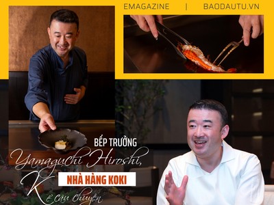 Bếp trưởng Yamaguchi Hiroshi, Nhà hàng Koki kể câu chuyện “bữa tiệc của 5 giác quan” tại Capella Hanoi