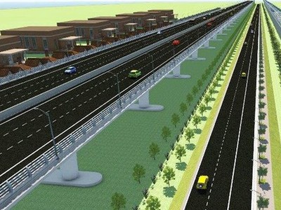 Phối cảnh Dự án đường vành đai 4 - vùng Thủ đô.