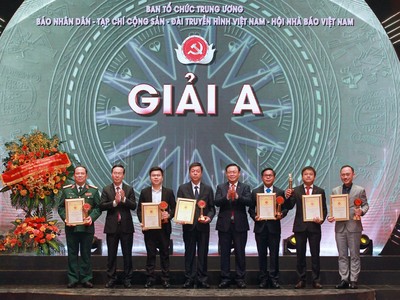 Công bố, trao giải Báo chí Búa liềm vàng lần thứ VII - năm 2022 