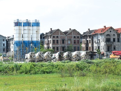 Với nhiều doanh nghiệp bất động sản, 2022 là năm khó khăn chưa từng thấy. Ảnh: Dũng Minh 