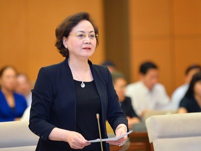 Bộ trưởng Bộ Nội vụ Phạm Thị Thanh Trà.