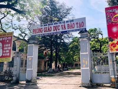 Phát hiện sai phạm trong việc Đấu thầu, mua sắm vật tư, thiết bị dạy học tại Phòng Giáo dục và Đào tạo thị xã An Khê. Ảnh: T.C