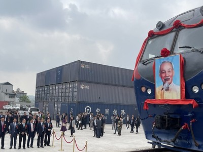 Chuyến tàu liên vận quốc tế đầu tiên xuất phát từ ga Kép.