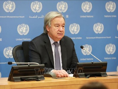 Tổng Thư ký LHQ Antonio Guterres. Ảnh: THX/TTXVN