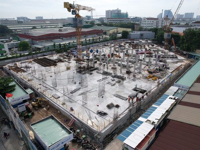 Dự án của Công ty Gotec Việt Nam trên đường Bến Nghé, Tân Thuận Đông, quận 7, TP.HCM