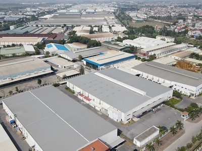 Phân khúc nhà xưởng cho thuê phát triển mạnh ở thị trường khu công nghiệp phía Bắc. Ảnh: Dũng Minh
