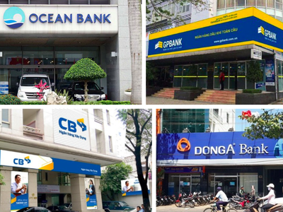 Các ngân hàng yếu kém đang được chuyển giao bắt buộc