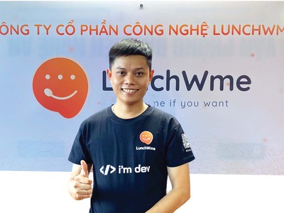 Thái Bá Trình, CEO, nhà sáng lập LunchWme