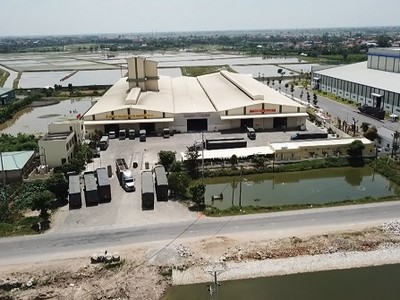 Hiện, huyện Ân Thi có nhiều cụm công nghiệp diện tích lớn như Văn Nhuệ, Quang Vinh - Vân Du, Phù Ủng. Ảnh: Báo Hưng Yên