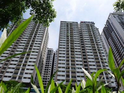 Bất chấp khó khăn, căn hộ trung - cao cấp vẫn thu hút sự quan tâm từ thị trường. Ảnh: Dũng Minh 