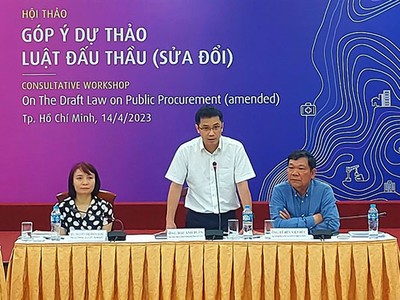Hội thảo góp ý dự thảo Luật Đấu thầu (sửa đổi)