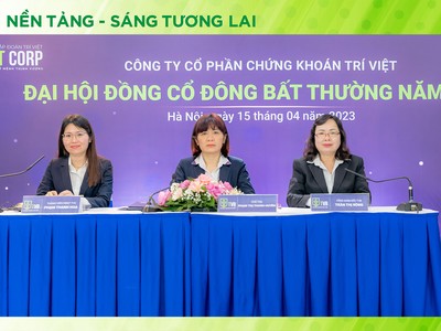 Chứng khoán Trí Việt (TVB) kiện toàn lãnh đạo, nỗ lực phát triển bền vững cùng TTCK