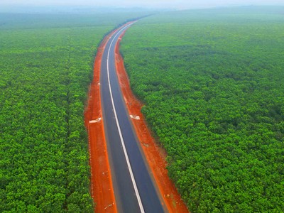 Toàn cảnh cao tốc Phan Thiết - Dầu Giây trước ngày thông xe 