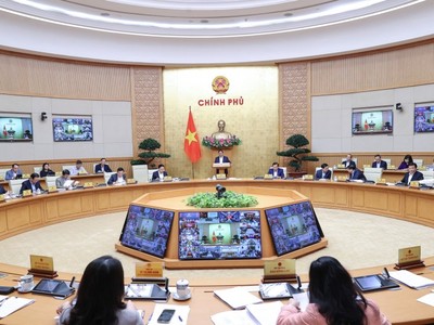 Hội nghị Chính phủ với địa phương và Phiên họp Chính phủ thường kỳ tháng 3/2023 (Ảnh: VGP)