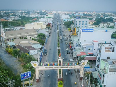 Dự án được thực hiện tại xã Thanh Phú và xã Tân Bửu, huyện Bến Lức, tỉnh Long An.