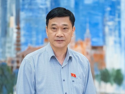 Chủ nhiệm Uỷ ban Kinh tế Vũ Hồng Thanh phát biểu tại phiên họp