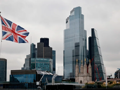 Tăng trưởng kinh tế Anh được dự báo sẽ rất chậm, đạt khoảng 0,25% trong năm 2023. Ảnh: AFP