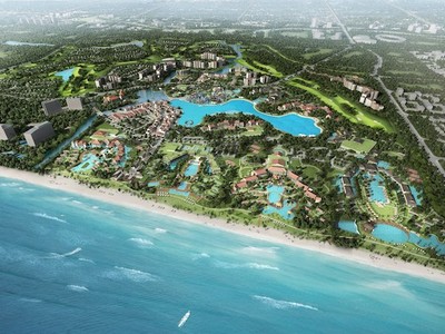 Hoiana Resort & Golf là dự án được kiến tạo bởi nguồn vốn đầu tư nước ngoài 