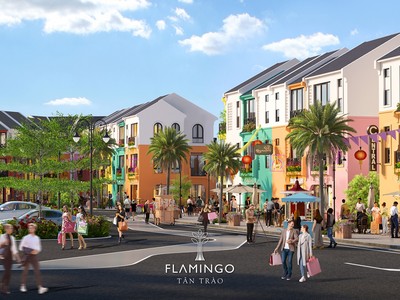 Shophouse Flamingo Tân Trào: Sức hút khó cưỡng từ những gian hàng đậm nét văn hoá Việt